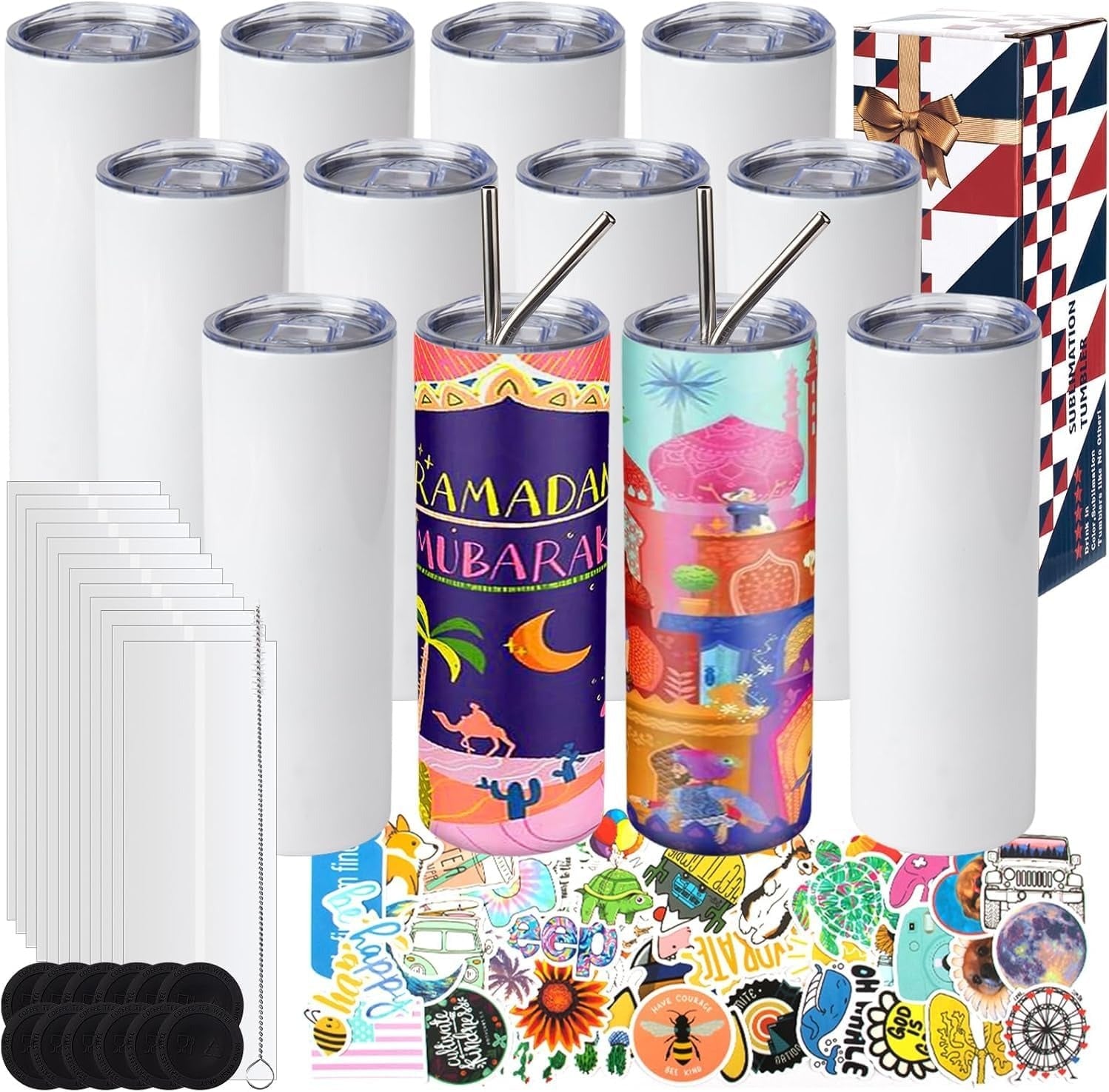 Sublimation Tumblers 20 Oz Skinny